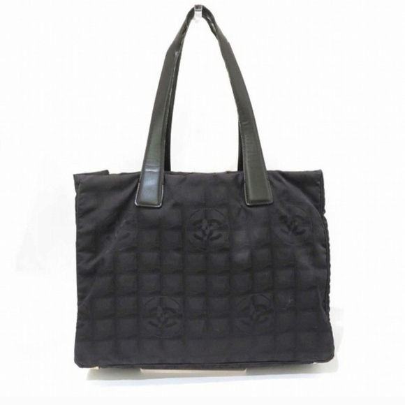 🔥EUC CHANEL VINTAGE TRAVEL LIGNE TOTE BAG - Picture 3 of 14